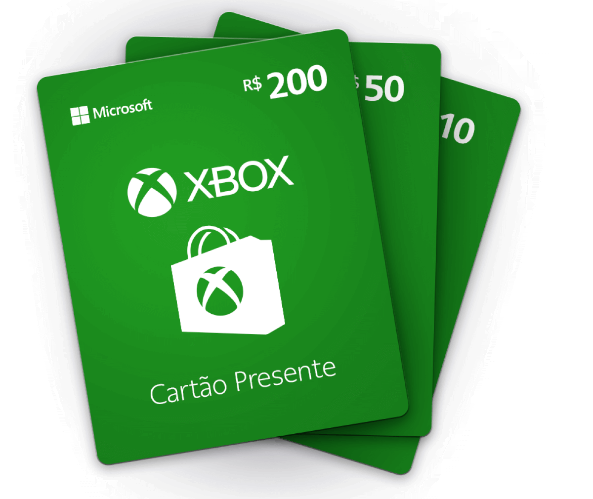Cartões presente Xbox