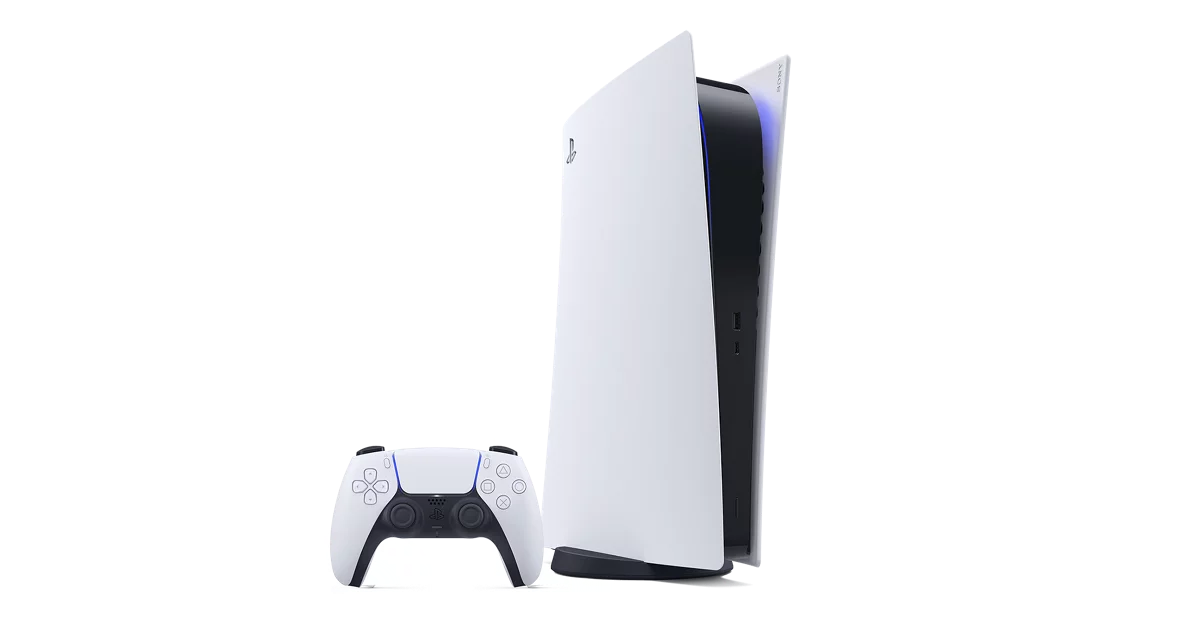 Console PS5 com controle